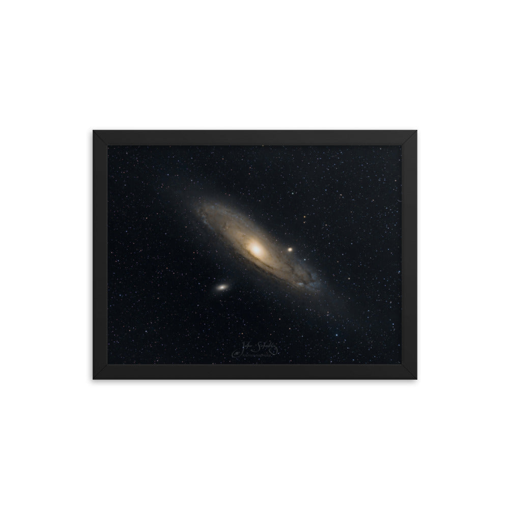 #004 Andromeda Galaxy Framed poster