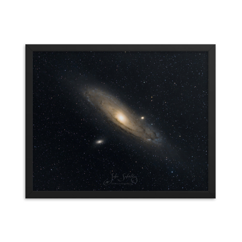 #004 Andromeda Galaxy Framed poster