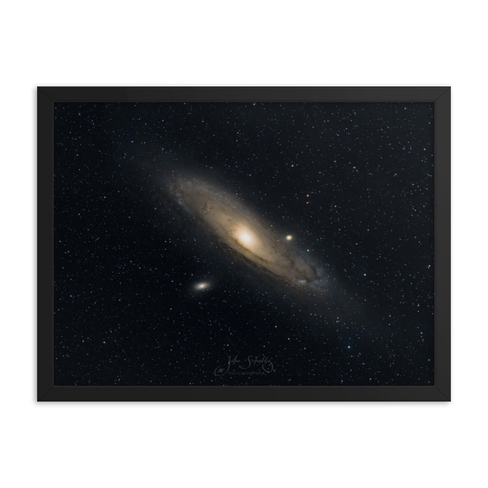 #004 Andromeda Galaxy Framed poster