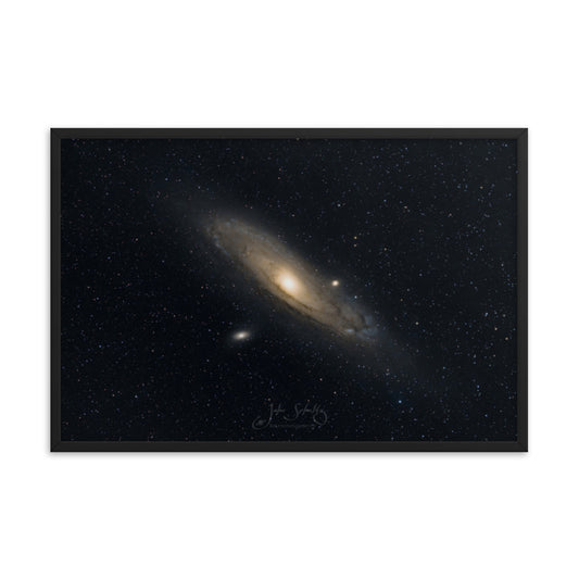 #004 Andromeda Galaxy Framed poster