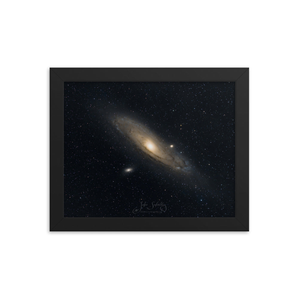 #004 Andromeda Galaxy Framed poster