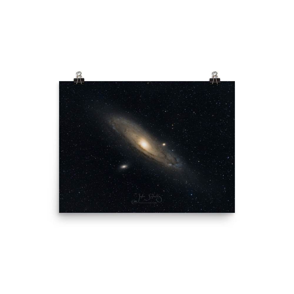 #003 Andromeda Galaxy Poster