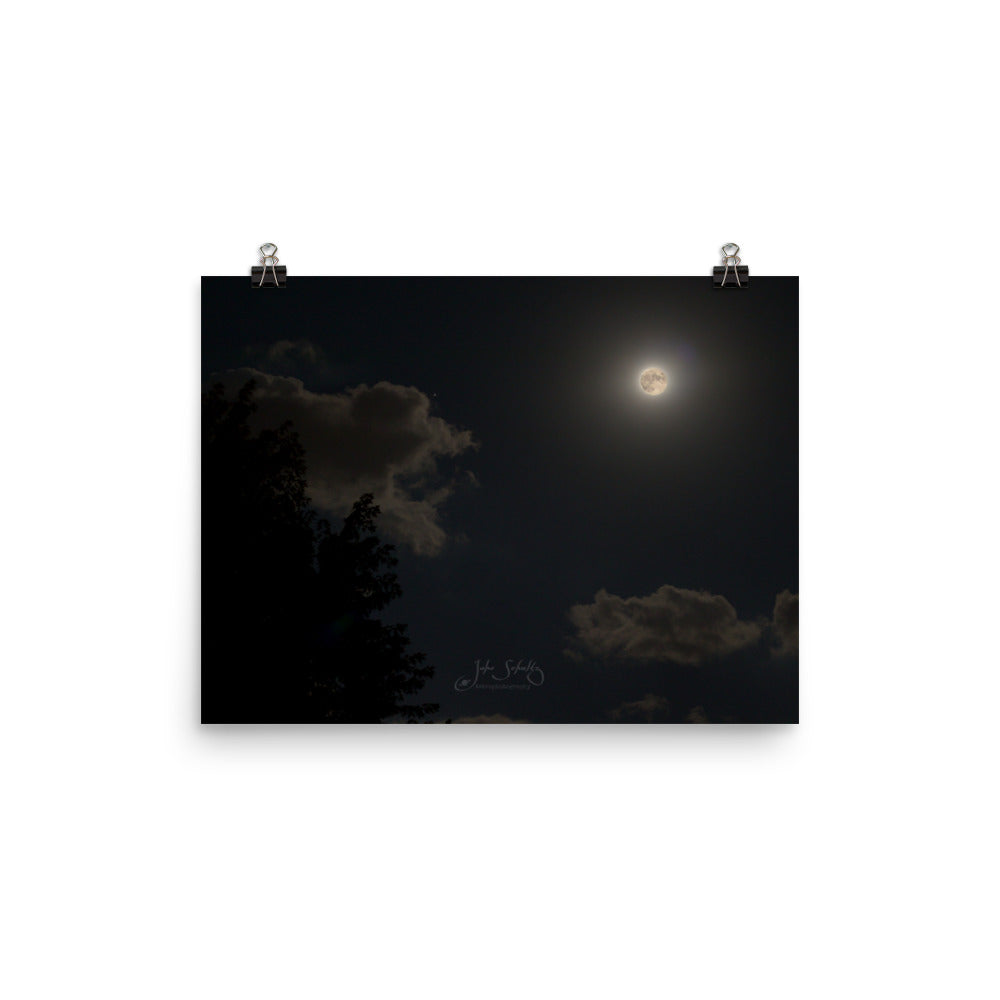 #009 Harvest Moon Poster