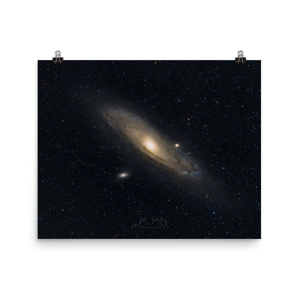 #003 Andromeda Galaxy Poster