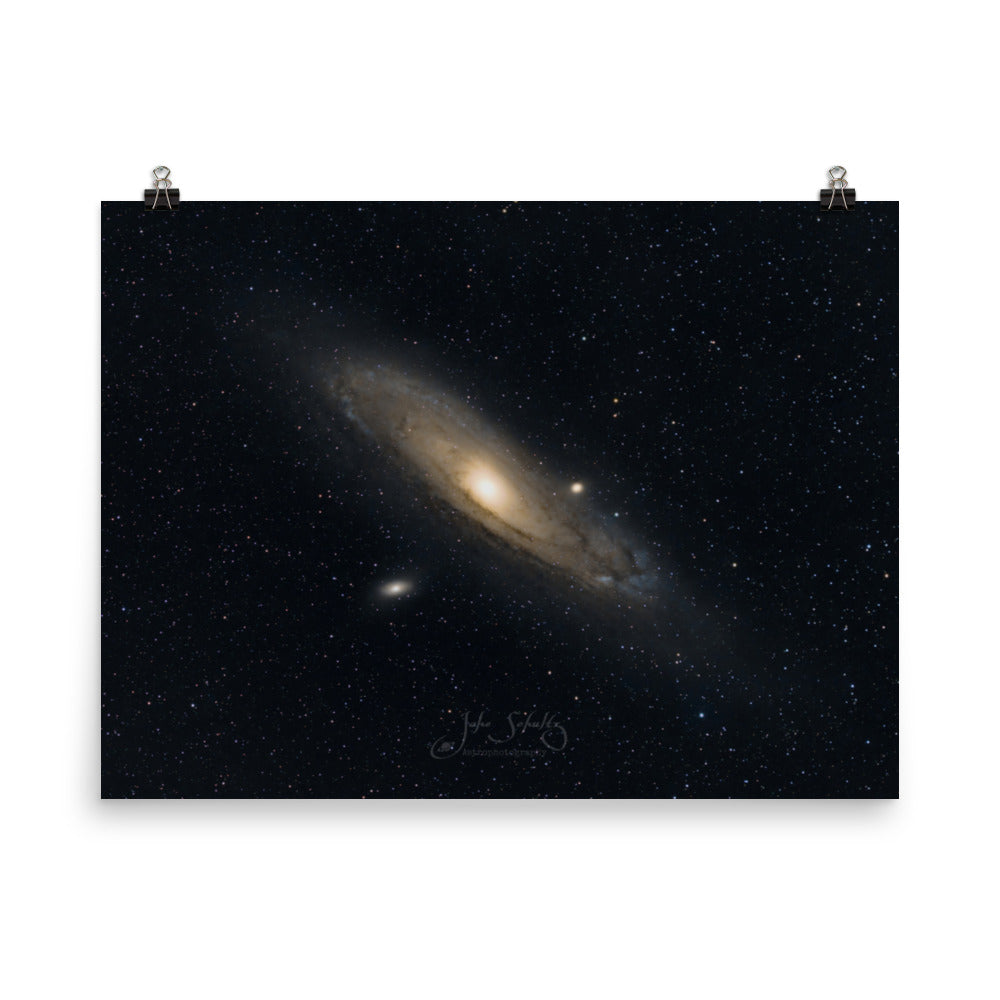 #003 Andromeda Galaxy Poster