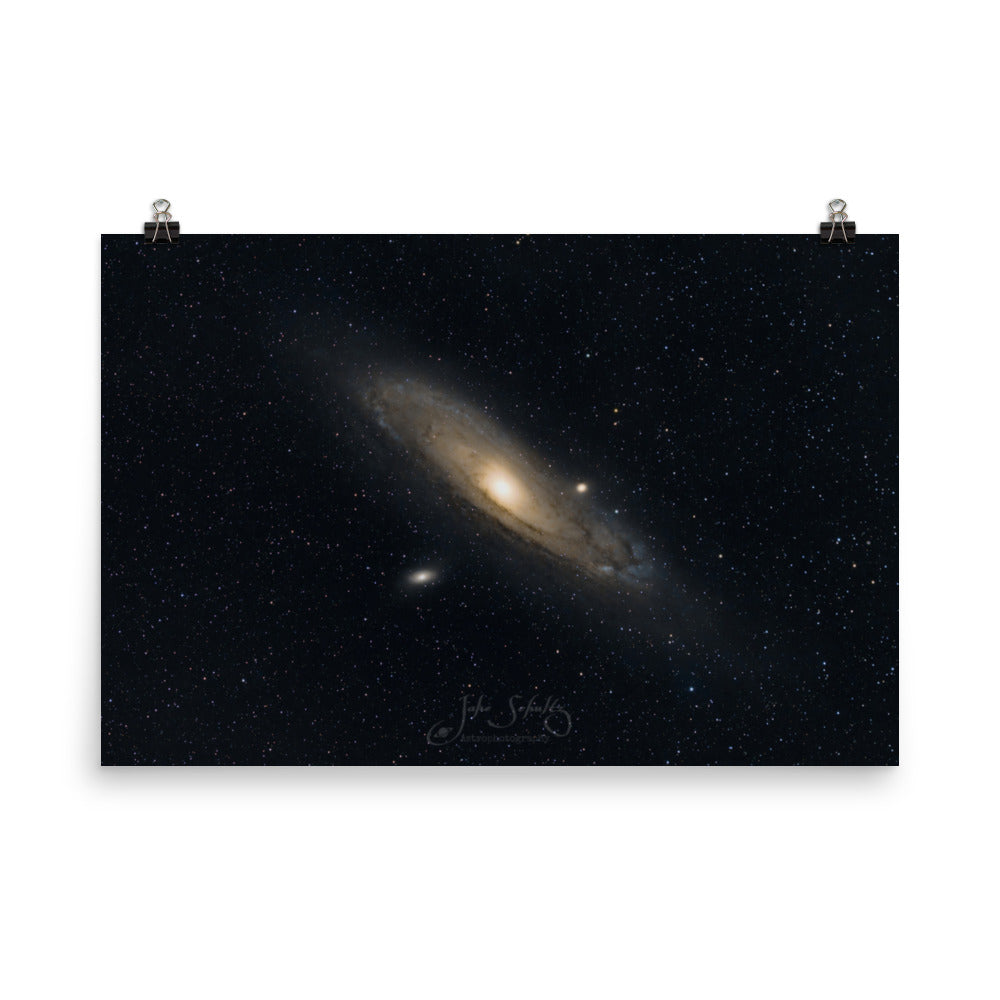 #003 Andromeda Galaxy Poster